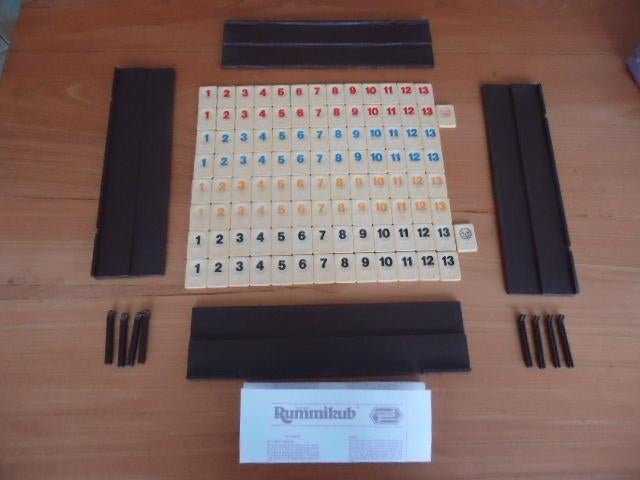 Rummikub ( Grote uitvoering), Een of twee spelers, Ophalen of Verzenden, Gebruikt