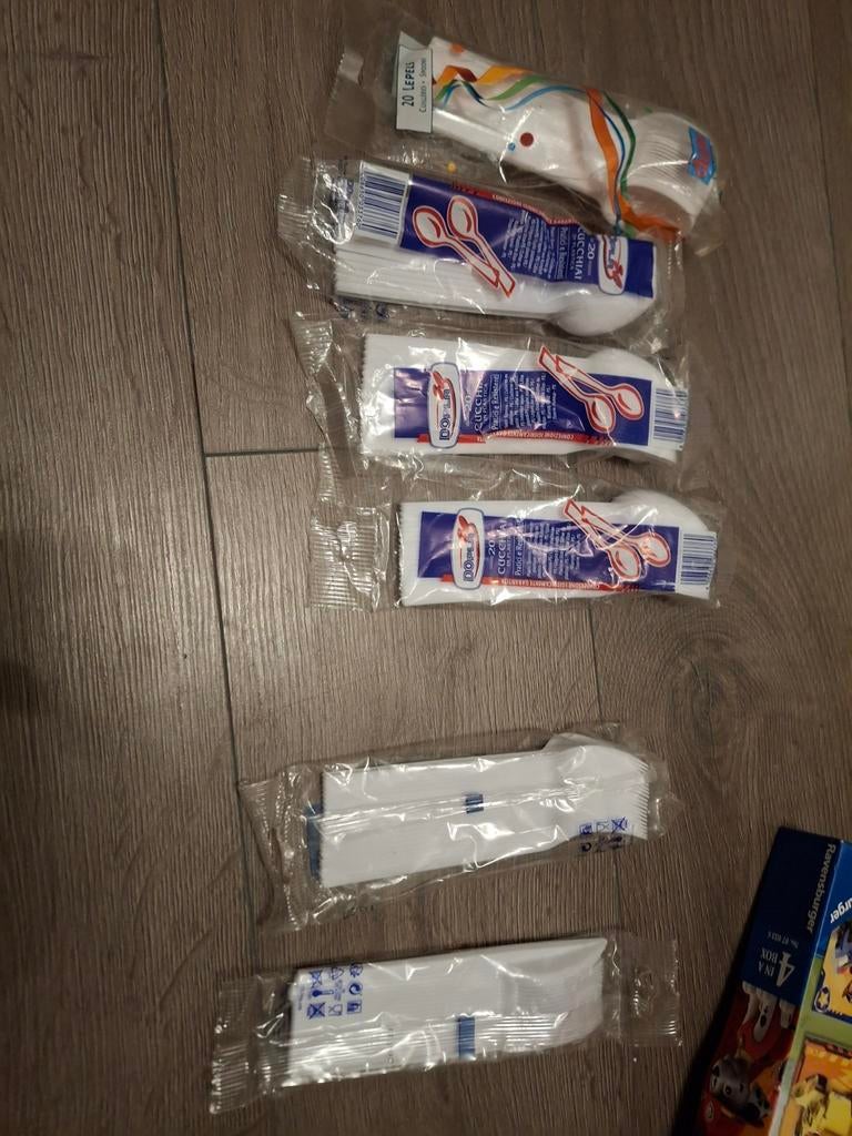 Plastick bestek, Ophalen of Verzenden, Nieuw