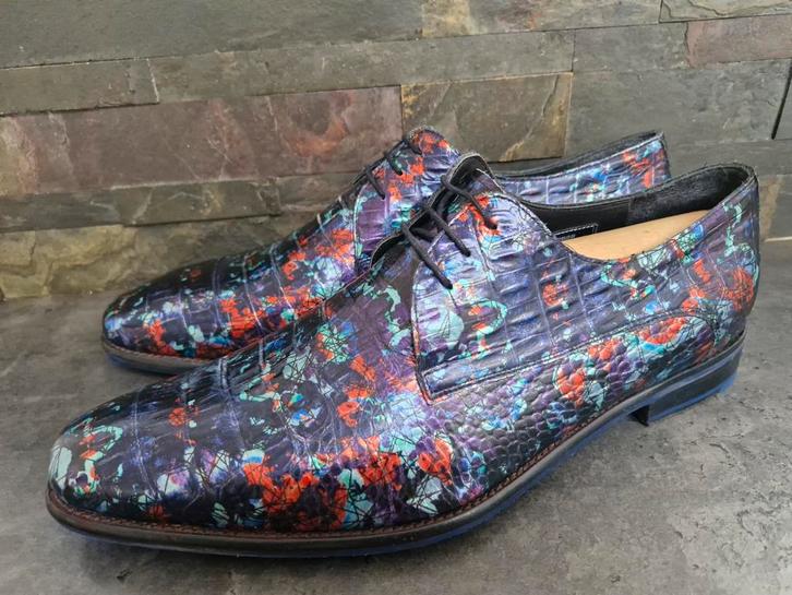 Floris van Bommel Premium Herenschoenen maat 44, Kleding | Heren, Schoenen, Zo goed als nieuw, Veterschoenen, Overige kleuren