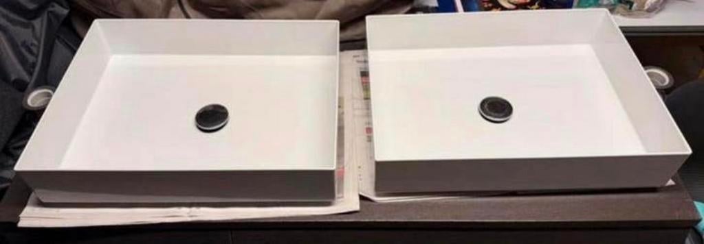 Twee design Alape opbouw wastafels, Doe-het-zelf en Verbouw, Ophalen, Zo goed als nieuw, Wastafel