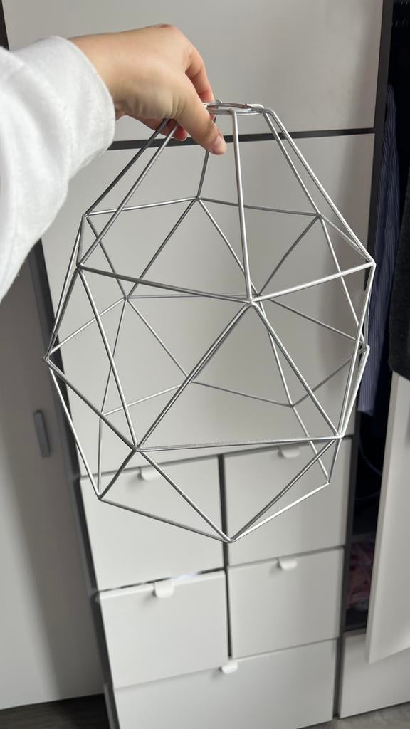 Brunsta lamp Ikea zilver, Ophalen, Zo goed als nieuw, Overige typen