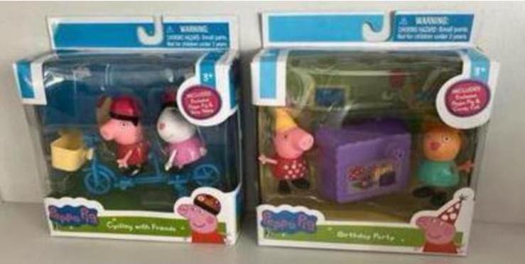 Nieuw! Peppa pig speelsetjes, Ophalen of Verzenden, Zo goed als nieuw