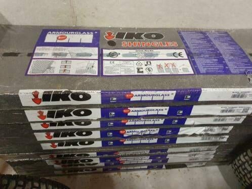 diverse FAILLISSEMENTSPALLETS nwe daksingels iko & onduline, Ophalen, Nieuw, 500 cm of meer, 3 ramen of meer