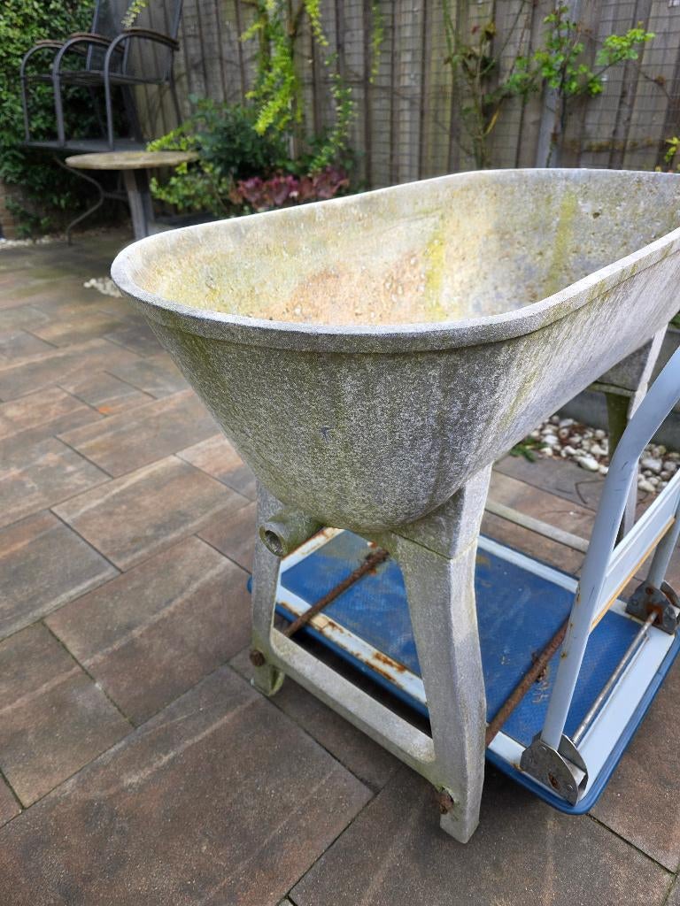 Dunkelman wasbak/ trog, Ophalen, Gebruikt, 100 cm of meer, Rond