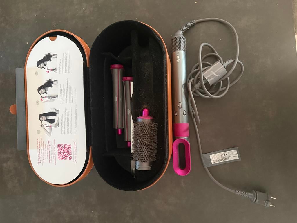 Dyson Airwrap Complete Föhn en Multistyler met Opbergdoos, Ophalen of Verzenden, Gebruikt, Haarverzorging