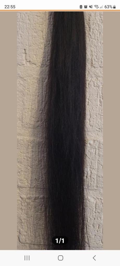 100 keratine wax hairextensions, 65cm, echt haar, Ophalen of Verzenden, Nieuw, Pruik of Haarverlenging