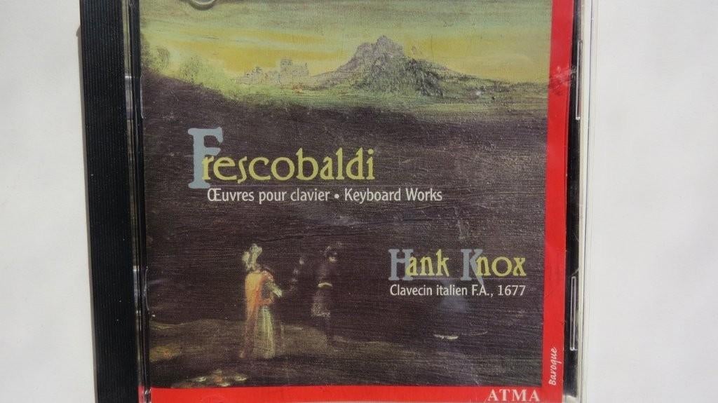 Cd clavecin harpsichord: Frescobaldi, Hank Knox, Ophalen of Verzenden, Classicisme, Zo goed als nieuw, Kamermuziek