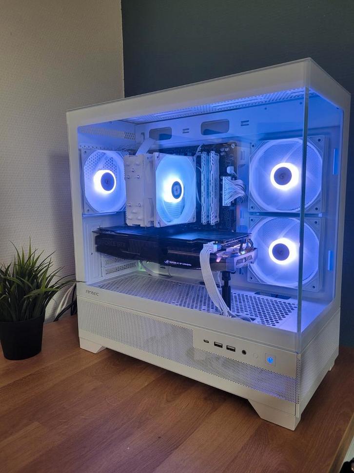 Game PC Wit | Ryzen 7 | 1660 TI | 16 GB Ram |, Computers en Software, Desktop Pc's, Zo goed als nieuw, 3 tot 4 Ghz, SSD, 16 GB