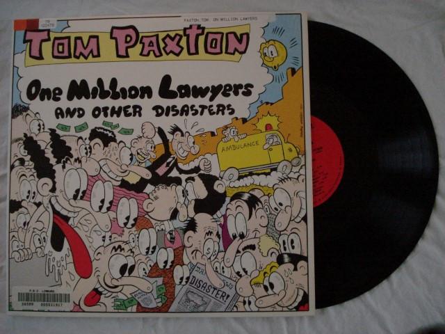 Tom Paxton - One million lawyers and other disasters, Ophalen of Verzenden, Gebruikt, 12 inch