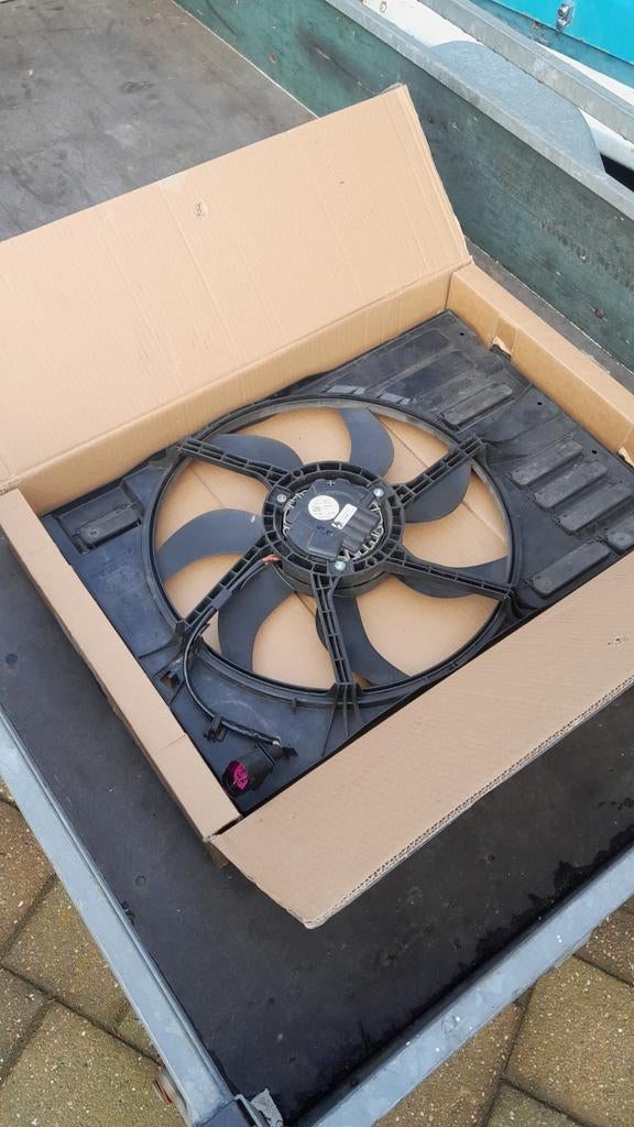 Radiator ventilator VW AG 5Q0 959 455 AN passat polo golf, Ophalen of Verzenden