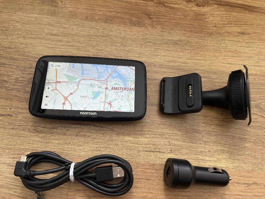 Tomtom GO Expert World Truck 5" met LifeTimeMaps en Traffics, Ophalen of Verzenden, Gebruikt
