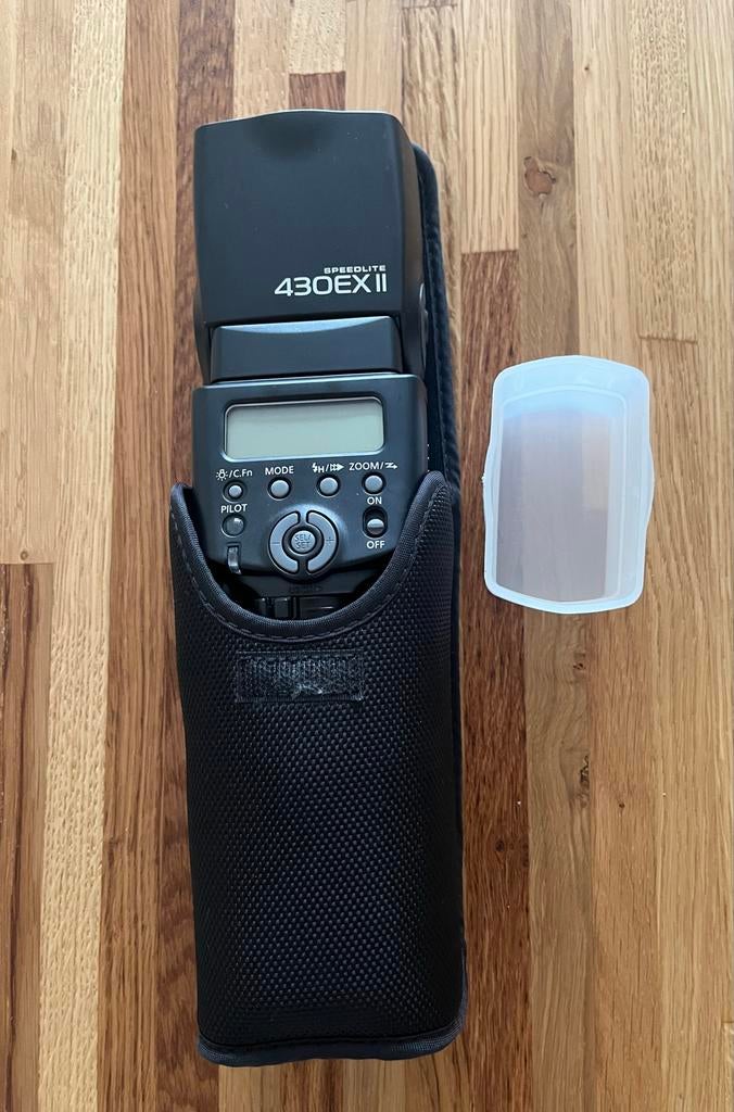 Canon Speedlite 430EX II flitser, Audio, Tv en Foto, Fotografie | Flitsers, Ophalen of Verzenden, Gebruikt, Canon, Kantelbaar
