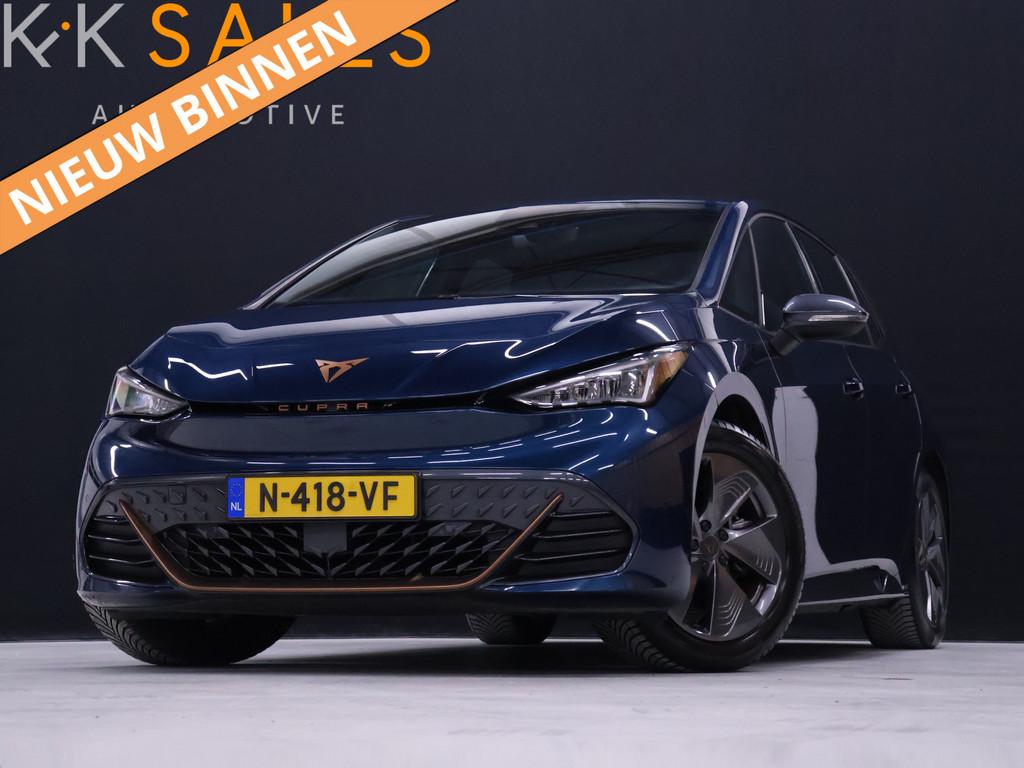 CUPRA Born Business One 62 kWh [ADAPTIVE CRUISE, STOEL/STUUR, Auto's, 421 km, Gebruikt, Zwart, 23 min