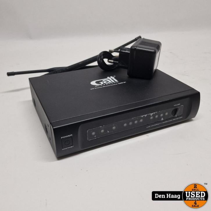 GATT AUDIO GWS-81 GF-4 | nette staat, Audio, Tv en Foto, Professionele Audio-, Tv- en Video-apparatuur, Zo goed als nieuw