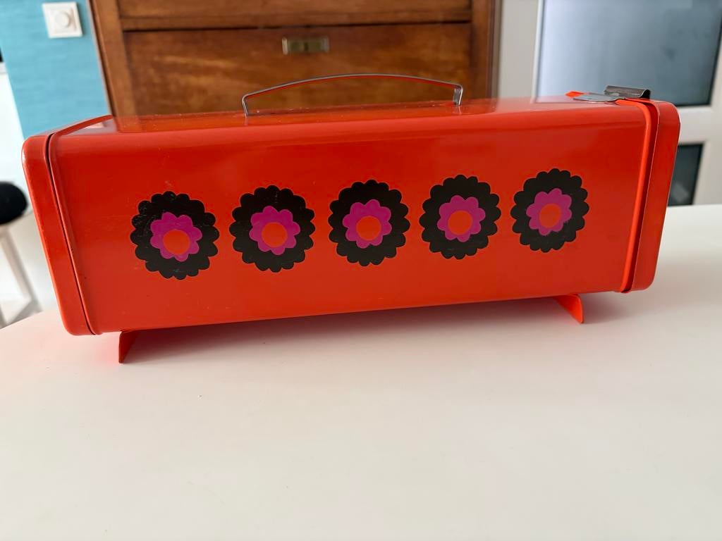 Brabantia oranje Patrice ontbijtkoek blik, Ophalen of Verzenden, Huis en Inrichting