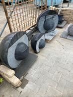 Drie mooie nieuwe waterornamenten, Ophalen, Nieuw, Graniet, Waterornament
