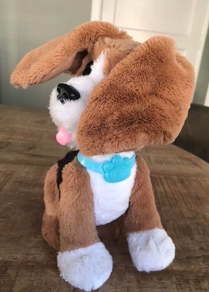 Schattige interactieve knuffelhond, Kinderen en Baby's, Speelgoed | Knuffels en Pluche, Overige merken, Met geluid, Overige karakters