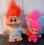 2 troll trollen 15cm + 10cm vintage, Ophalen, Overige typen