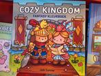 Cozy kleurboeken nieuwste versies Cat Crimes en Cozy Kingdom, Papier, Schets- of Tekenboek, Onbekend, Nieuw, Deltas
