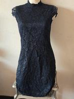 Only dames Donkerblauwe kanten jurk maat L, Only, Blauw, Maat 42/44 (L), Ophalen of Verzenden