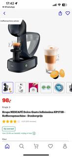 Krups NESCAFÉ Dolce Gusto koffiezetapparaat, Ophalen, Zo goed als nieuw, Koffiemachine, Koffiepads en cups