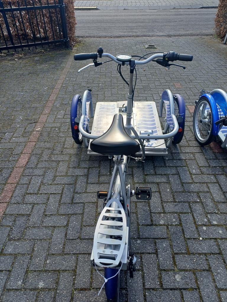 Rolstoelfiets van Raam, Ophalen