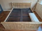 Gratis bed van steigerhout, Ophalen, Gebruikt, Steigerhout, Tweepersoons