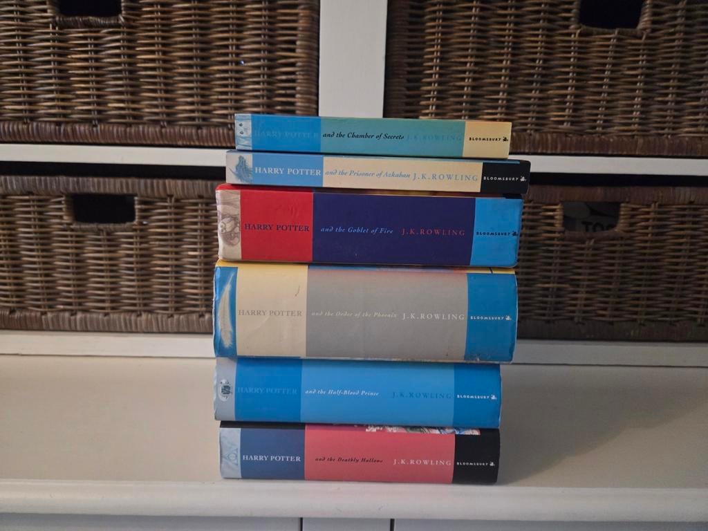 Harry Potter - 6 Engelse boeken, Boeken, Ophalen of Verzenden, Gelezen