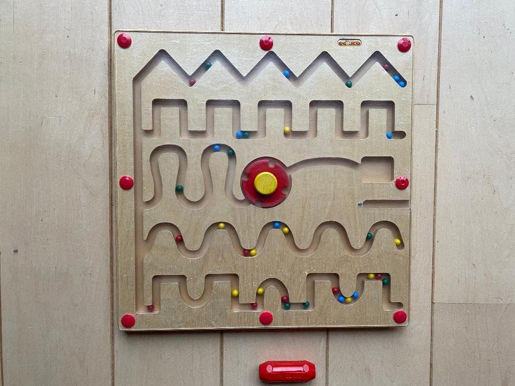 Educo motoriekbord, Kinderen en Baby's, Speelgoed | Houten speelgoed, Ophalen of Verzenden, Gebruikt