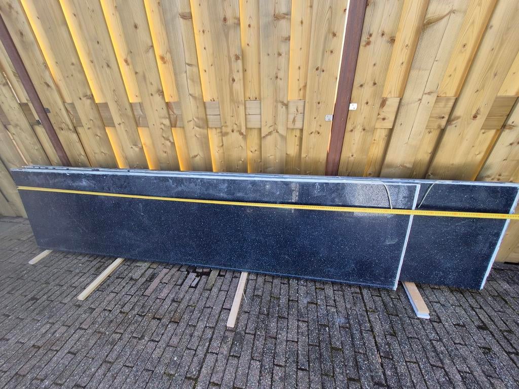 Aanrechtblad (natuursteen / graniet), Ophalen, Gebruikt, 50 tot 75 cm, Minder dan 100 cm