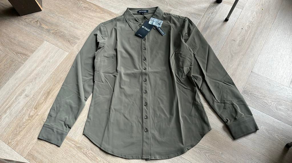 Dames blouse maat L Mi Piace, Kleding | Dames, Blouses en Tunieken, Ophalen of Verzenden, Nieuw, Maat 42/44 (L), Groen