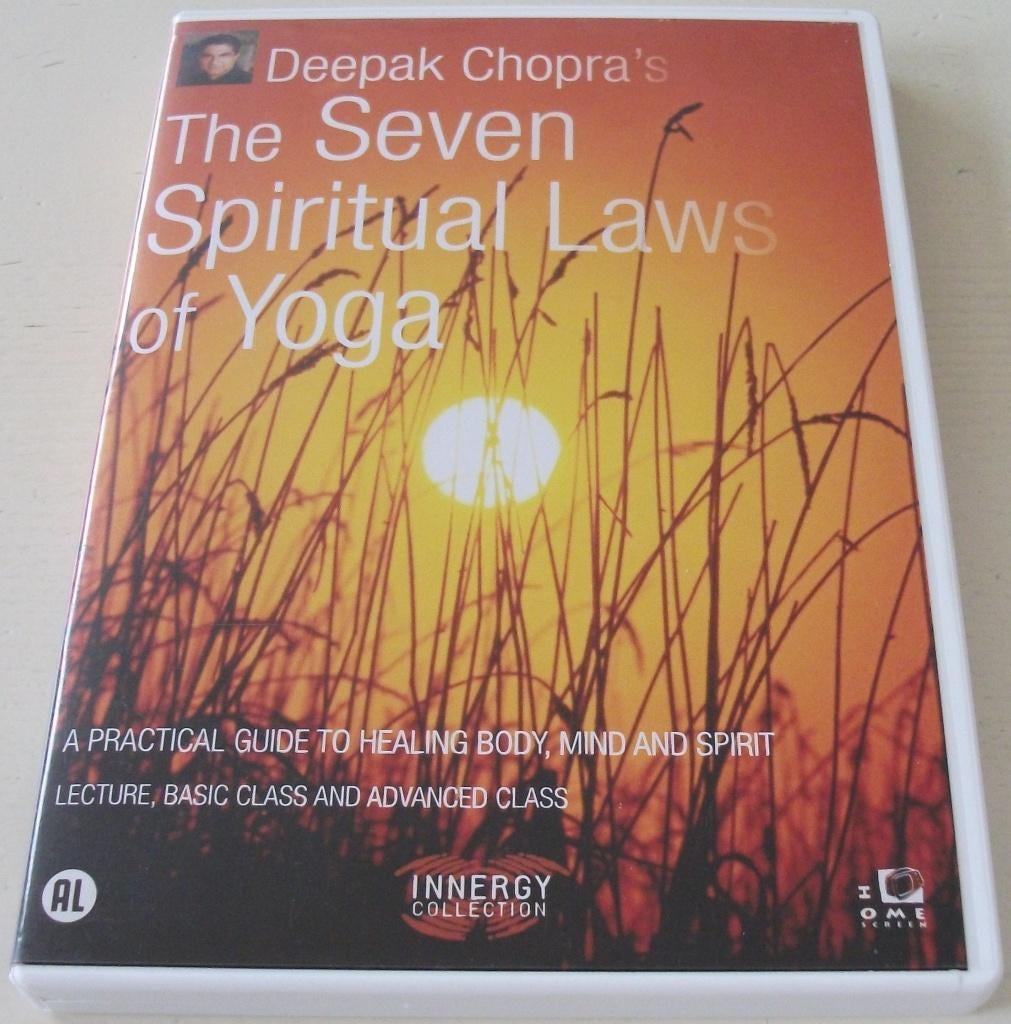 Dvd *** DEEPAK CHOPRA *** The Seven Spiritual Laws Of Yoga, Yoga, Fitness of Dans, Alle leeftijden, Ophalen of Verzenden, Zo goed als nieuw