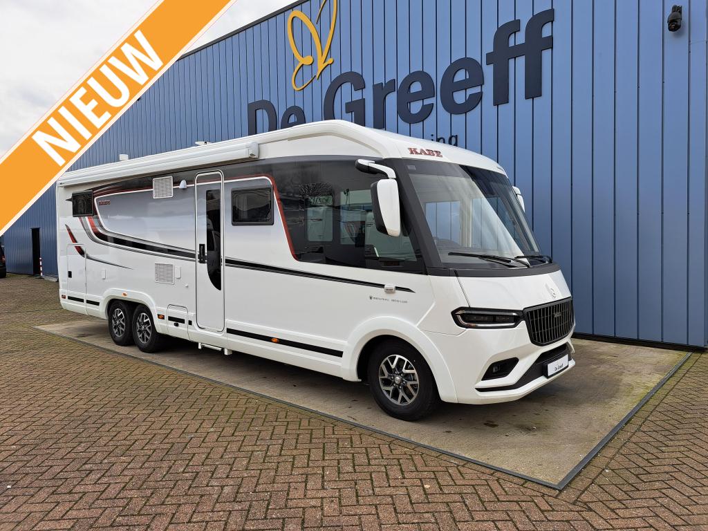 Kabe Travel Master Imperial i860 LGB, Caravans en Kamperen, Luifel, Afzuigkap, Startonderbreker, Bedrijf