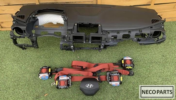 HYUNDAI KONA AIRBAG AIRBAGSET ORIGINEEL, Auto-onderdelen, Dashboard en Schakelaars, Hyundai, Gebruikt, Ophalen of Verzenden