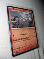 Reshiram pokemon kaart, Ophalen of Verzenden, Zo goed als nieuw, Losse kaart, Foil