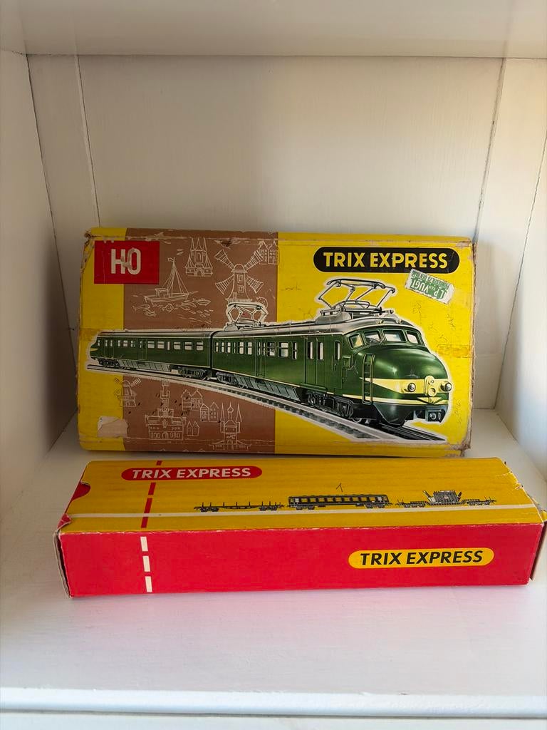 Trix Express H0 Locomotief NS 1200 Groen, Gebruikt, Trix, Ophalen of Verzenden, NS