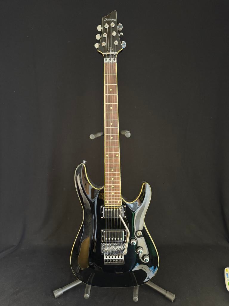 Schecter C1 standard - diamond series - zeer mooi!, Ophalen of Verzenden, Zo goed als nieuw, Solid body, Overige merken