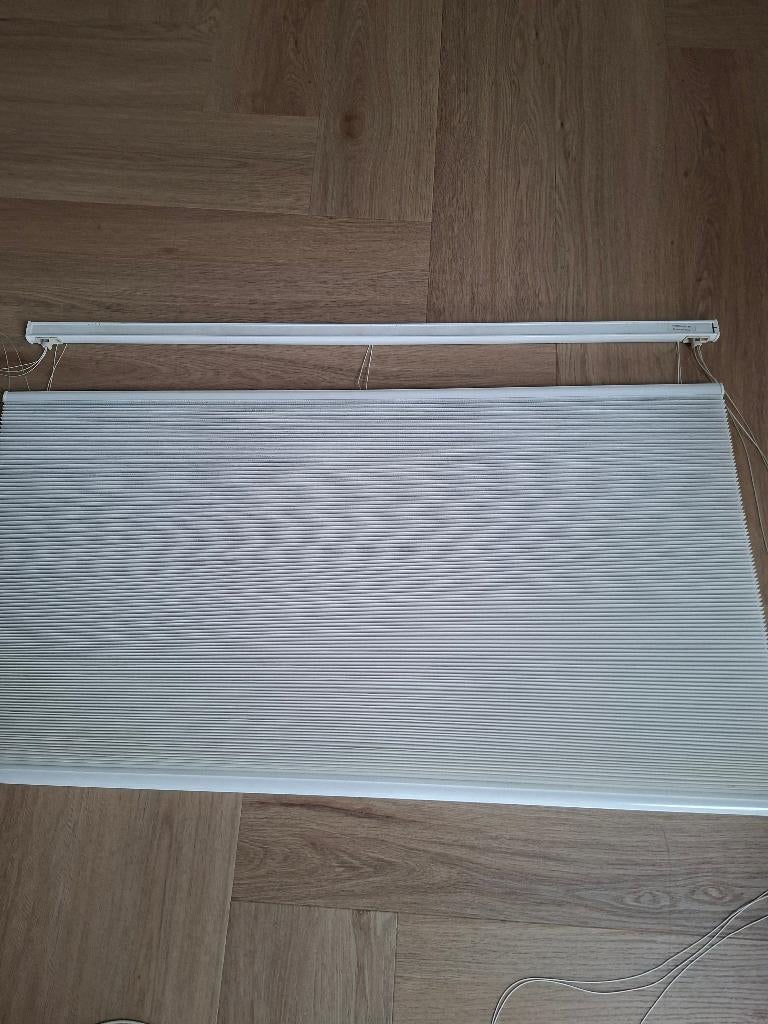 plisse gordijn, Ophalen, 100 tot 150 cm, 50 tot 100 cm, Zo goed als nieuw