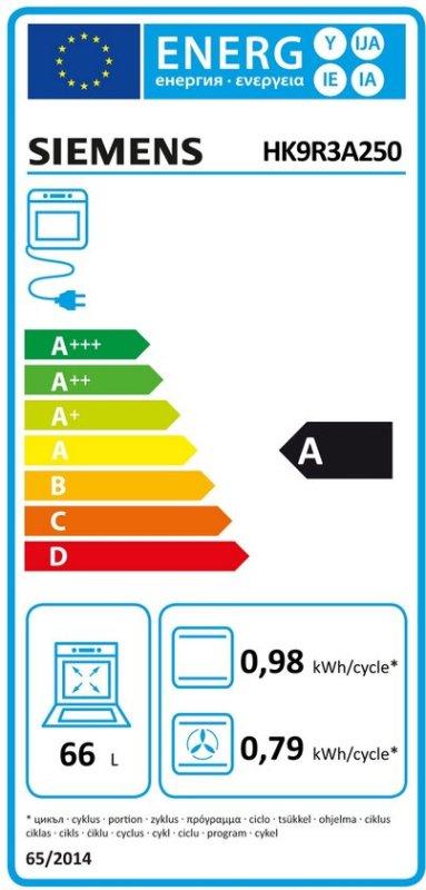 Siemens keramisch fornuis HK9R3A250 - iQ300, Witgoed en Apparatuur, Fornuizen, BSH Huishoudapparaten, 60 cm of meer, Keramisch