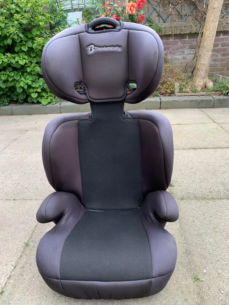 Titanium baby zitverhoging voor auto, Autogordel, 15 t/m 36 kg, Zo goed als nieuw, Ophalen