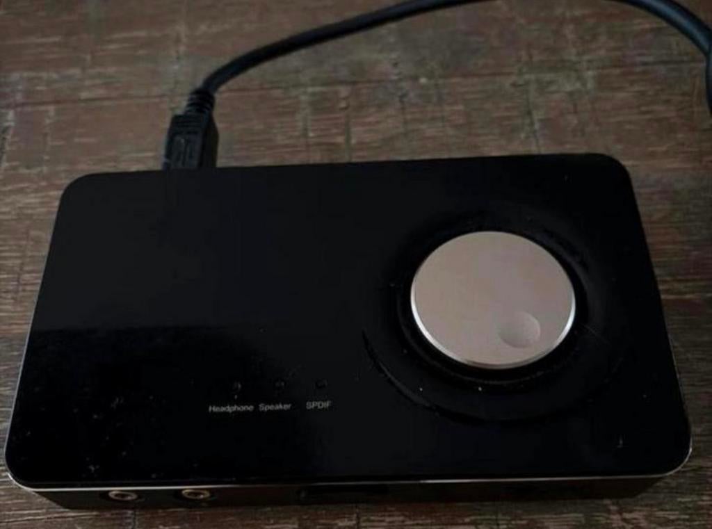 Asus Xonar U7 MKII Externe USB Geluidskaart 7.1, Computers en Software, Geluidskaarten, Ophalen of Verzenden, Zo goed als nieuw
