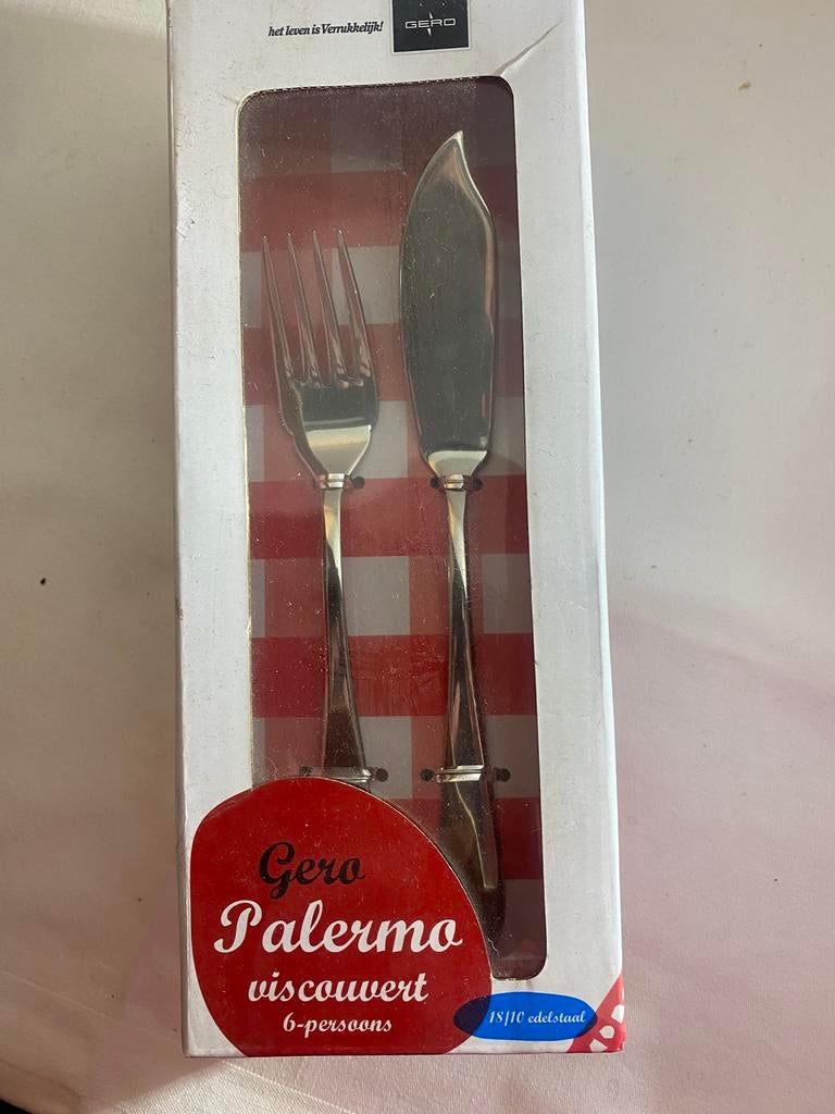6 pers viscouvert van Gero model Palermo, Ophalen of Verzenden, Nieuw, Rvs of Chroom