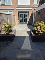 Gratis gebruikte tuintegels voor terras of pad, Gebruikt, Ophalen of Verzenden, 10 m² of meer, Beton