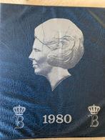 Beatrixmap met alle munten behalve de 9 x 50 gulden stukken, Postzegels en Munten, Ophalen of Verzenden, Koningin Beatrix, Zilver