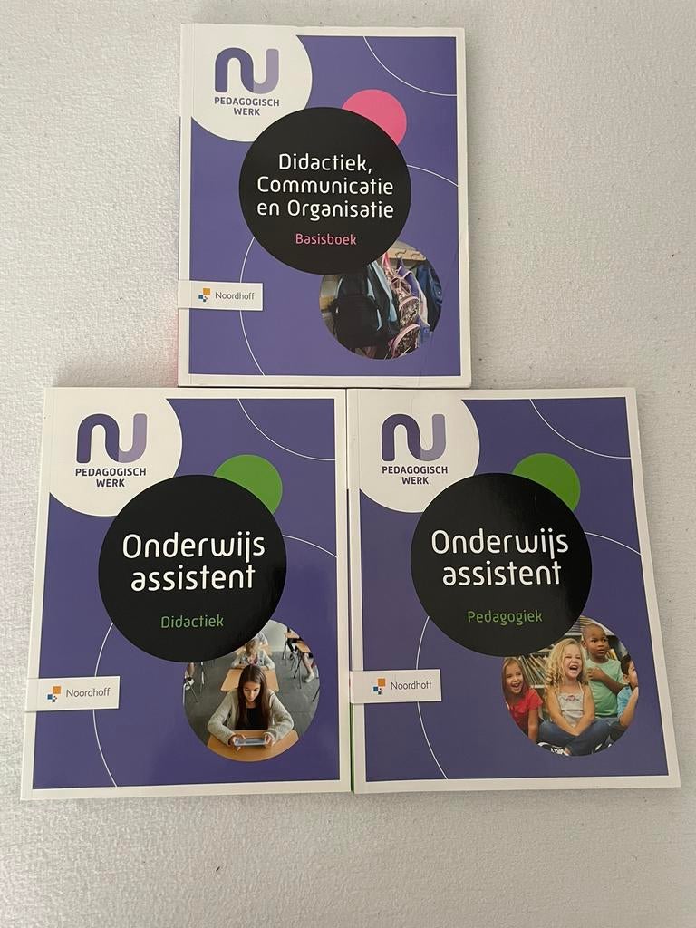 Studieboeken Onderwijsassistent niveau 4 leerjaar 1, Boeken, Ophalen of Verzenden, Beta, Nieuw, MBO