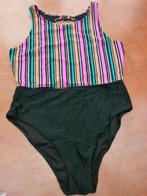 Badpak Hunkemöller maat 40 M, fleurige streepjes, Overige kleuren, Verzenden, Badpak, Zo goed als nieuw