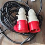 Krachtige CEE verlengkabel 32A - 5-polig, Ophalen, Gebruikt, Kabel of Snoer