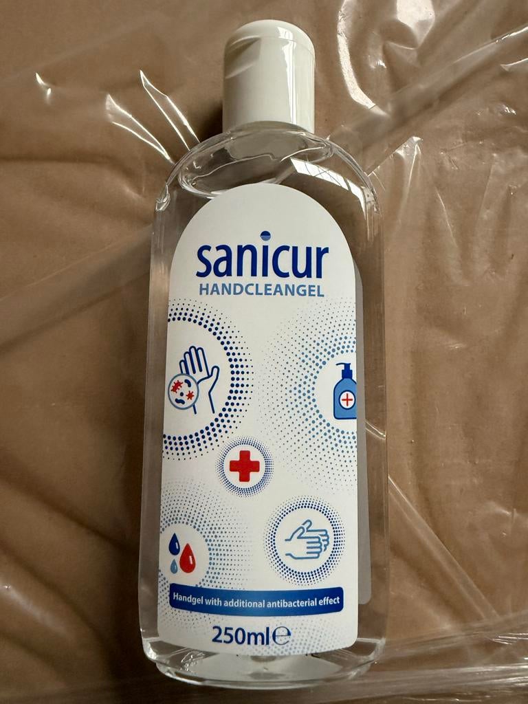 Partij Sanicur handgel - 2.160 stuks per pallet, Ophalen