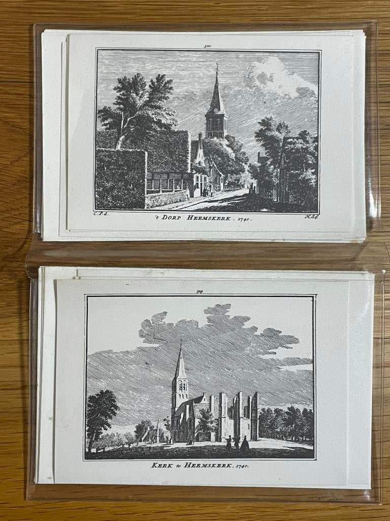Ansichtkaart Heemskerk, Ophalen of Verzenden, Ongelopen, Noord-Holland