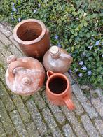 Bloempotten aardewerk, Ophalen, Gebruikt, Rond, Tuin